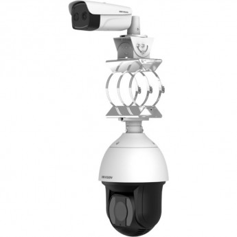 Двухспектральная система слежения на основе обзорной и PTZ камер с ИК-подсветкой до 500м с Deep learning алгоритмом HIKVISION DS-2TX3742-25P/P
