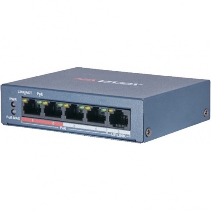 Коммутатор HIKVISION DS-3E0105P-E(B) Коммутатор HIKVISION DS-3E0105P-E(B)