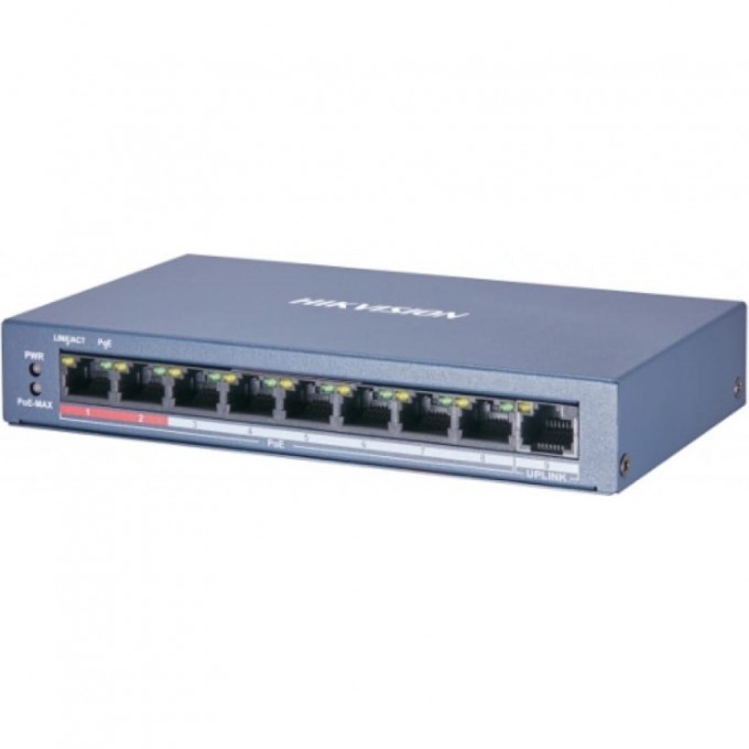 Коммутатор HIKVISION DS-3E0109P-E/M(B) Коммутатор HIKVISION DS-3E0109P-E/M(B)
