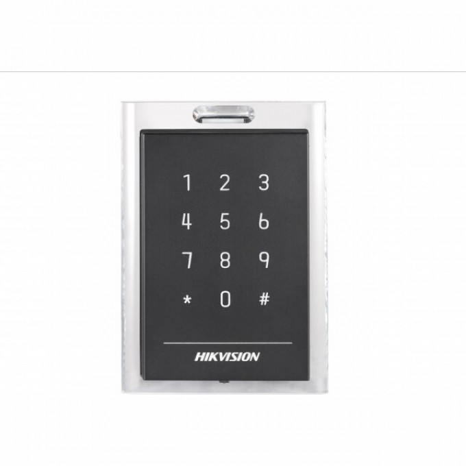 Считыватель Mifare карт с сенсорной клавиатурой HIKVISION DS-K1101MK Считыватель Mifare карт с сенсорной клавиатурой HIKVISION DS-K1101MK