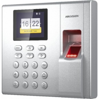 Сетевой контроллер доступа со считывателем отпечатков пальцев HIKVISION DS-K1T8003F