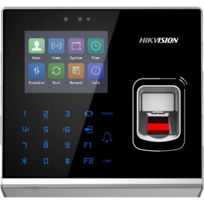 Терминал доступа с функцией считывания отпечатков пальцев HIKVISION DS-K1T201AMF Терминал доступа с функцией считывания отпечатков пальцев HIKVISION DS-K1T201AMF